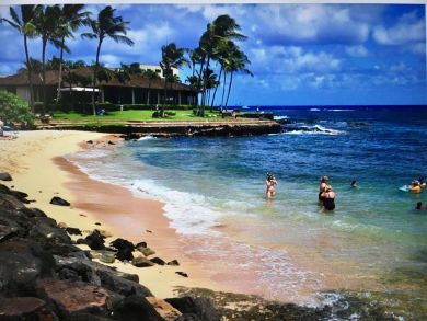 Luxury One Bedroom Poipu Beach Vacation Condo Sleeps 4